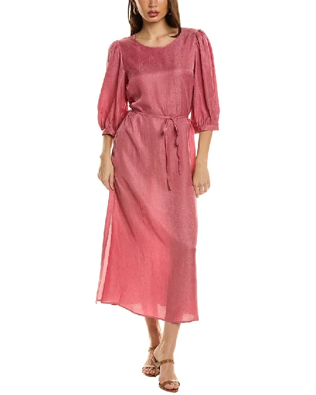 Auguste Hailey Midi Dress Comfortable Deep V Midi Dress