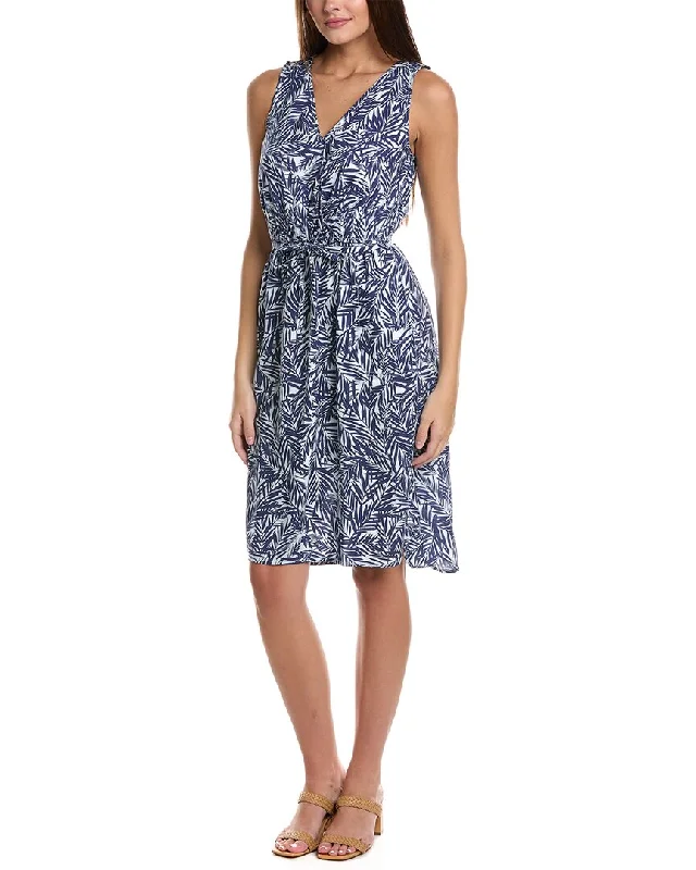 beachlunchlounge Cataleya Midi Dress Trendy Off-Shoulder Button Midi Dress