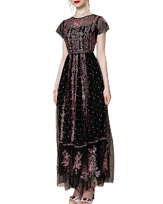 BURRYCO Midi Dress Fashionable Fitted Midi Dress