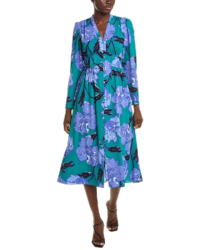Diane von Furstenberg Erica Midi Dress Cozy Knit Midi Dress