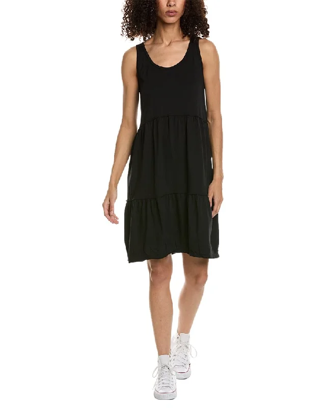 Michael Stars Monica Midi Dress Comfortable Wrap Midi Dress
