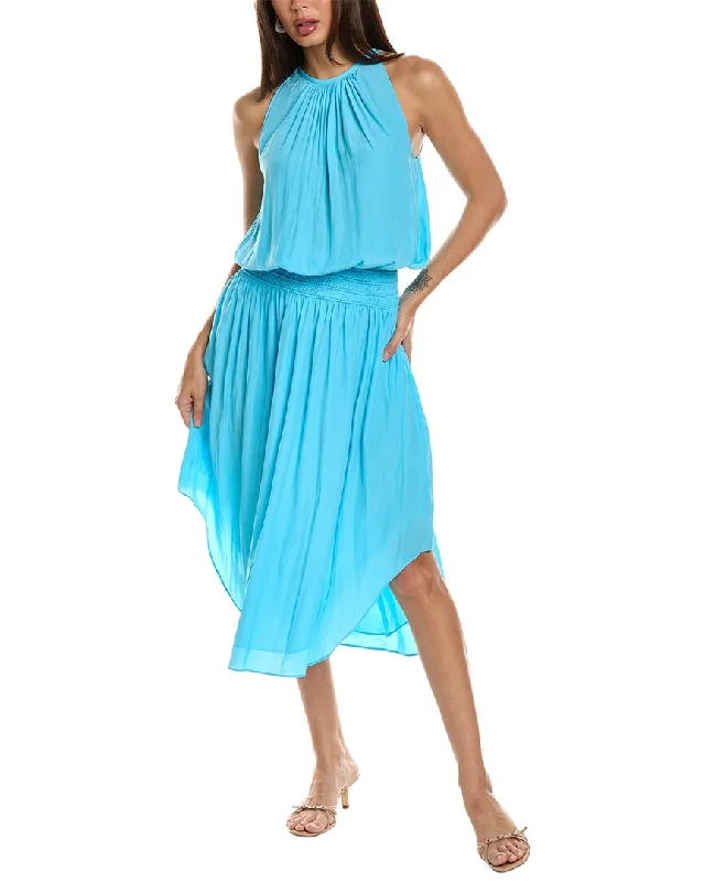 Ramy Brook Sleeveless Audrey Midi Dress Trendy Long Sleeve Midi Dress