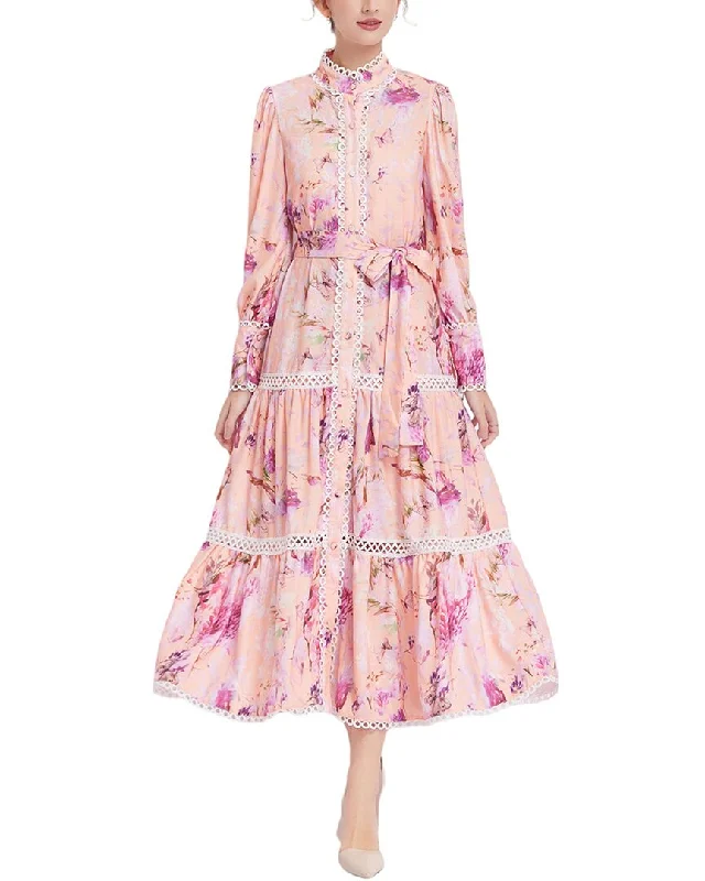 Tina Midi Dress Fashionable Shift Midi Dress