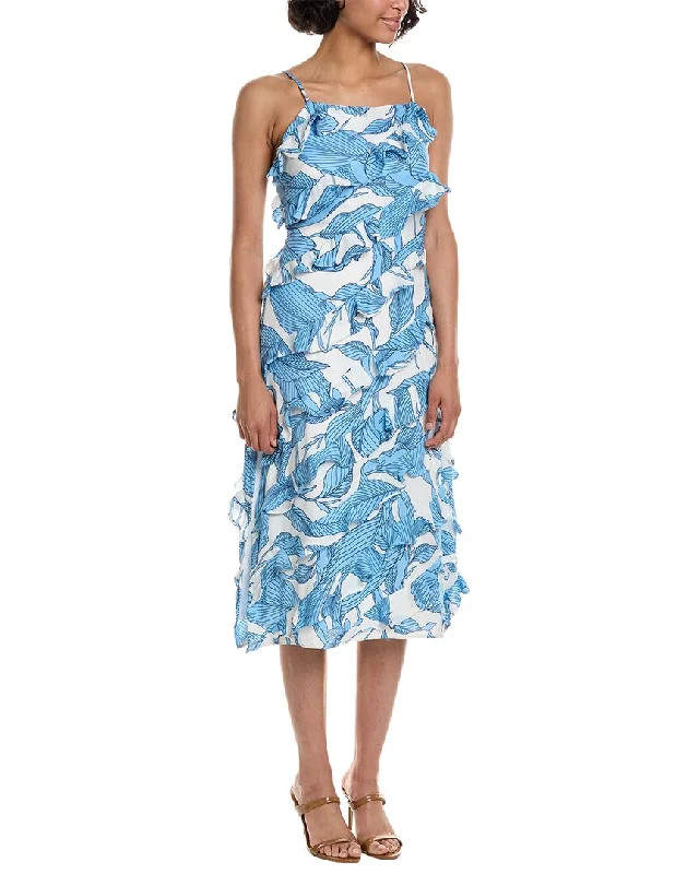 Walter Baker Viviaana Midi Dress Fashionable Polka Dot Midi Dress