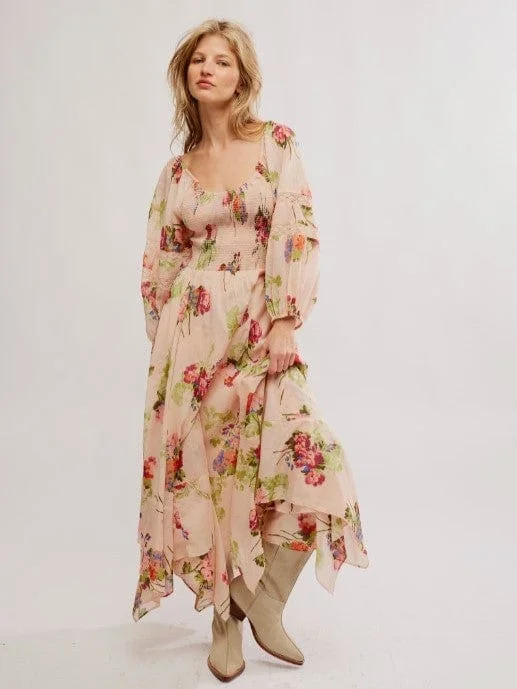 Morning Glory Maxi Dress Fashionable Halter Neck Maxi Dress