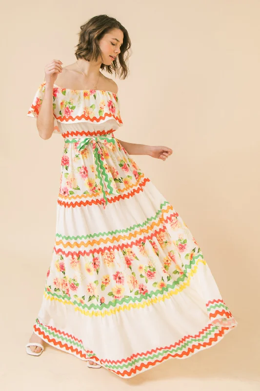 STRUT AND STUN WOVEN MAXI DRESS Chic Summer Maxi Dress