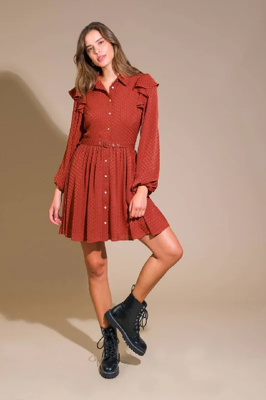 CALL IT LOVE WOVEN MINI DRESS Fashionable Summer Mini Dress