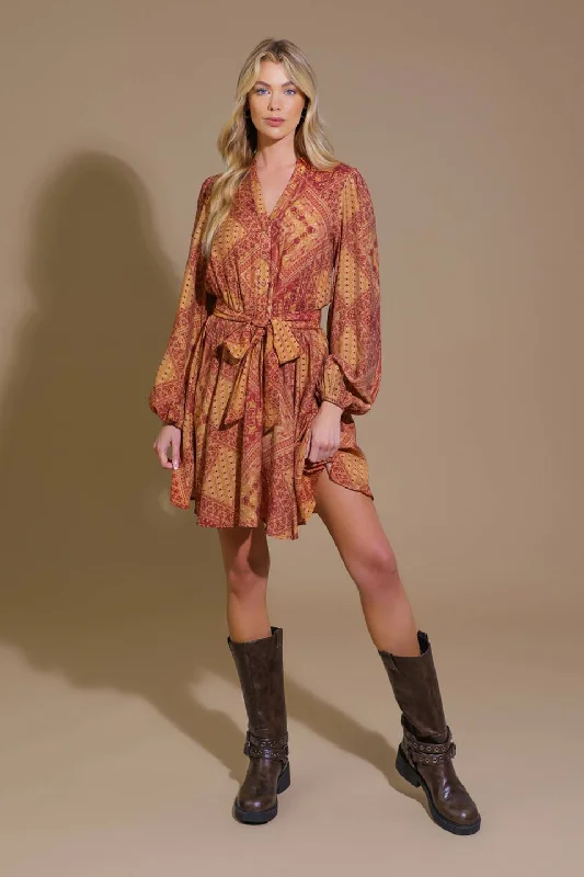 DEEPLY DELIGHTFUL WOVEN MINI DRESS Stylish Sweetheart Mini Dress