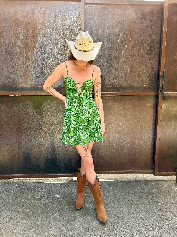 Leila Mini Dress Chic Bohemian Mini Dress