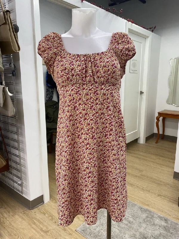 Only floral mini dress XS Cozy Cotton Mini Dress