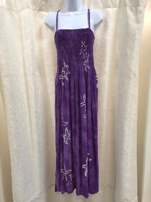 Peaceful People starfish maxi dress M Elegant Boho Maxi Dress