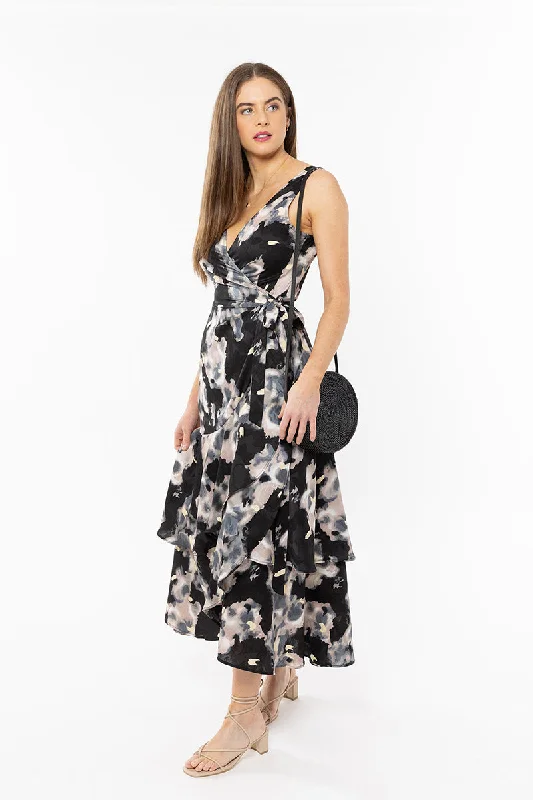 Seeking Lola Vibrant Maxi Dress Stylish Longline Maxi Dress