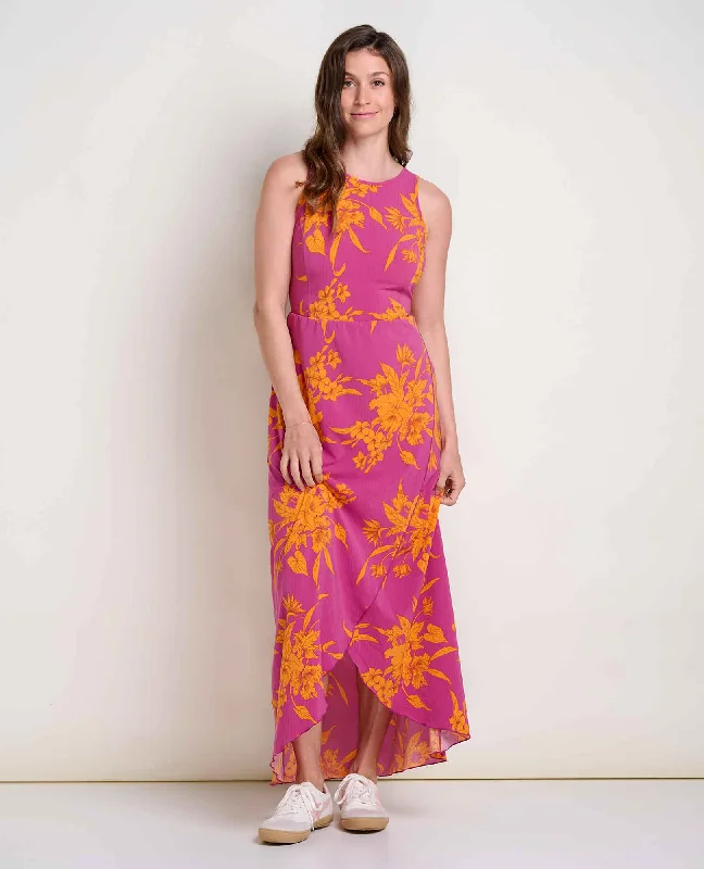 Sunkissed Maxi Dress Comfortable Long-Sleeve Maxi Dress