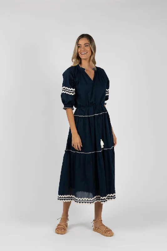 ZIGGY MAXI DRESS Comfortable Bohemian Maxi Dress
