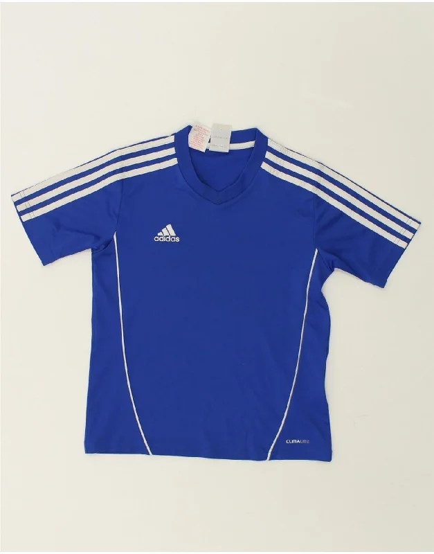 ADIDAS Womens T-Shirt Top UK 2 2XS Blue Polyester Satin Fabric Silk Fabric Chiffon Fabric ADIDAS Womens T-Shirt Top UK 2 2XS Blue Polyester Satin Fabric Silk Fabric Chiffon Fabric
