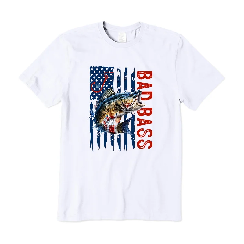 Bad Bass T-Shirt Satin Blend Silk Blend Wool Blend