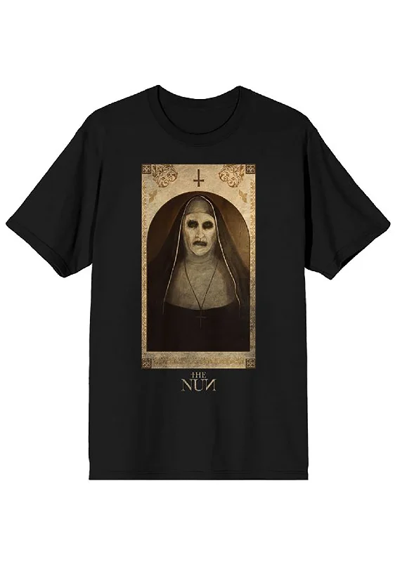 The Nun Poster Unisex Tee Basic T-Shirt Crew Neck Short Sleeve