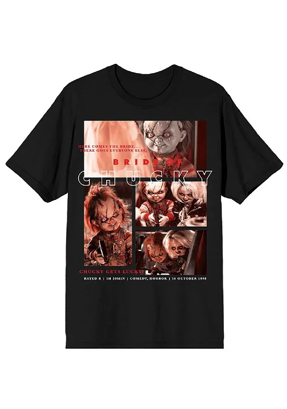 Bride of Chucky Unisex Tee Fitted T-Shirt Seamless Stretchy