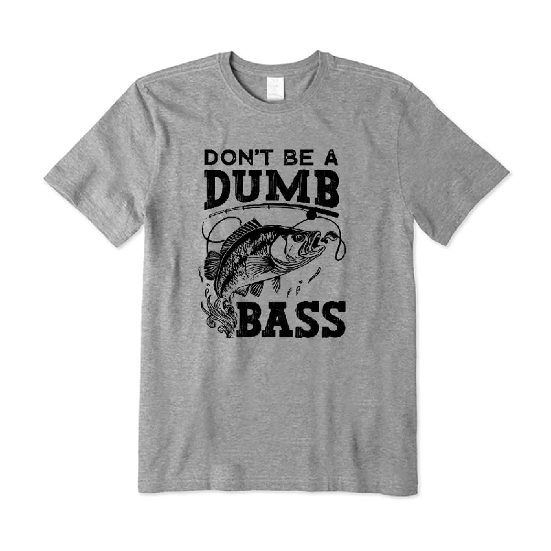Dont Be A Dumb Bass T-Shirt Seamless Knitted Crochet