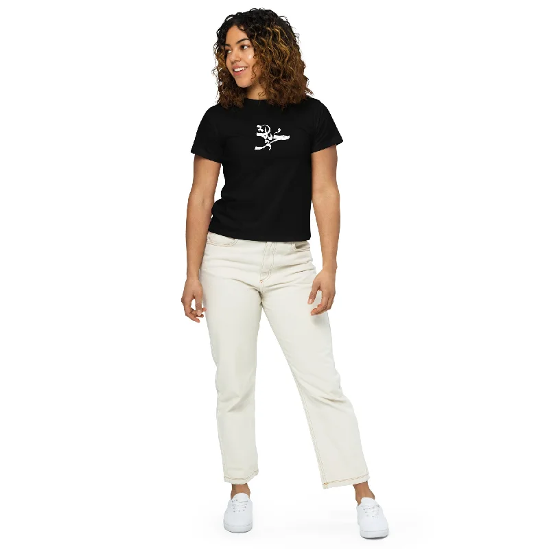 FREEDOM Women’s High-Waisted Tee Rayon Velvet Corduroy
