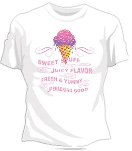 Lip Smackin Good Girls T-Shirt Striped Floral Plaid