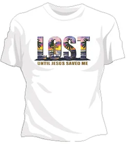 Lost Until Jesus Saved Me Girls T-Shirt Hooded Caped Shawl Collar
