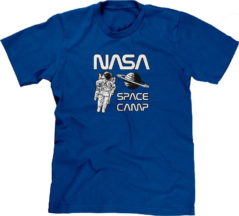 Nasa Space Camp T-Shirt Anti-Pilling Machine Wash Handmade