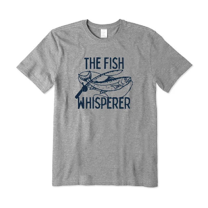 The Fish Whisperer T-Shirt Sequined Glittery Shiny