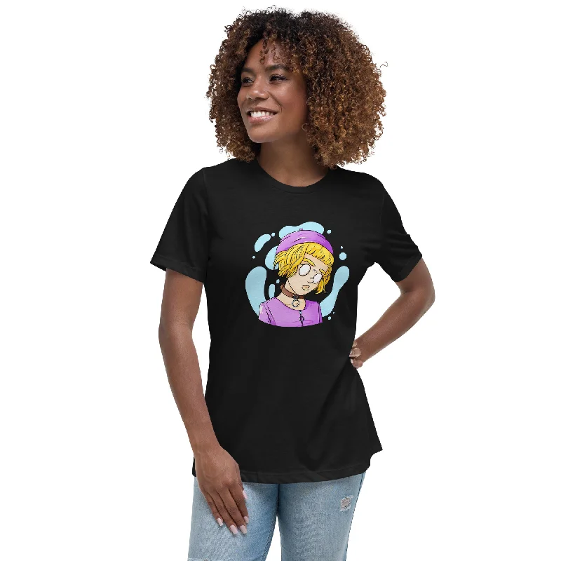 ZOMBIE MODE Women's Relaxed T-Shirt Oversized T-Shirt Spandex breathable