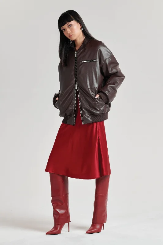 DYLAN BOMBER JACKET Collared Jacket Crew Neck Jacket Turtle Neck Jacket