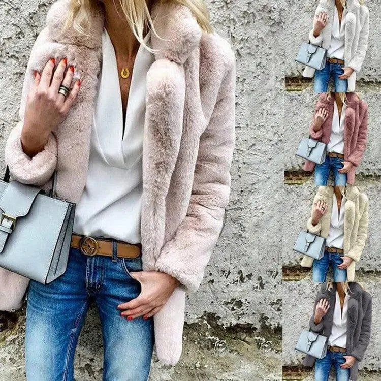 Lapel women's down jacket Denim Jacket Leather Jacket Suede Jacket