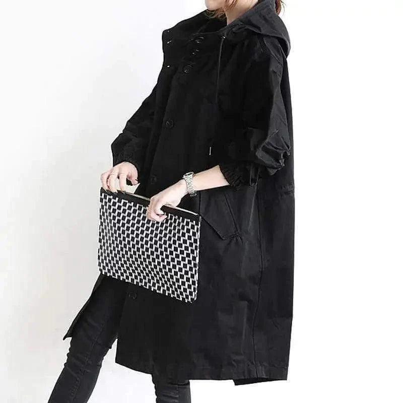 Waterproof jacket mid-length windbreaker Denim Jacket Leather Jacket Suede Jacket