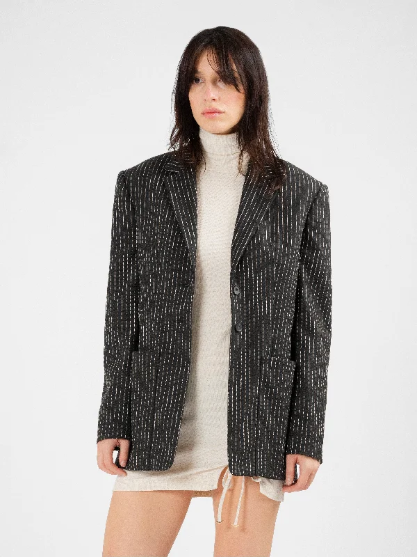 NOVAH oversized jacket Lace Jacket Ribbed Jacket Sequined Jacket