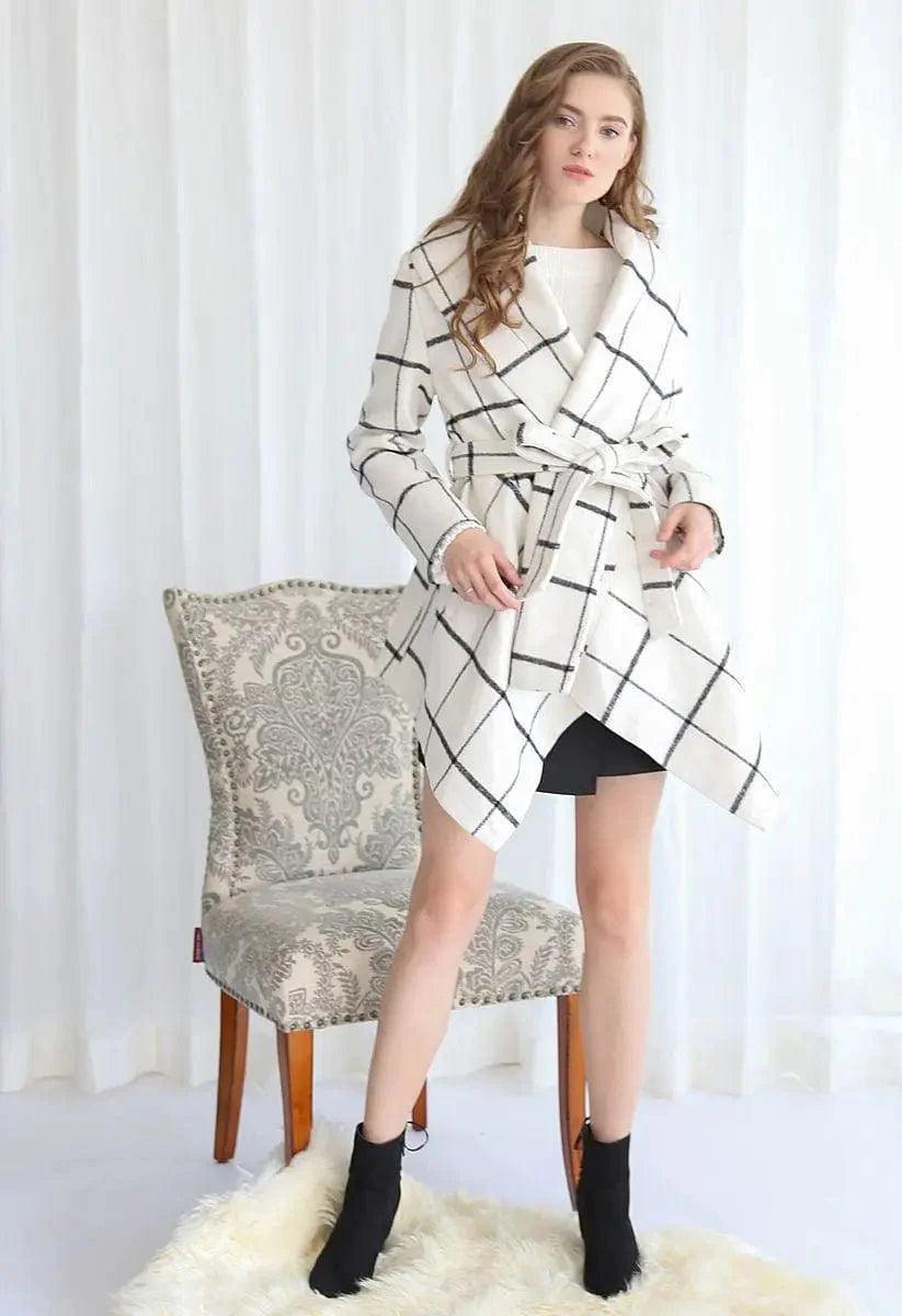 Printed hot style long sleeve patchwork jacket Tiered Jacket Buttoned Jacket Zippered Jacket