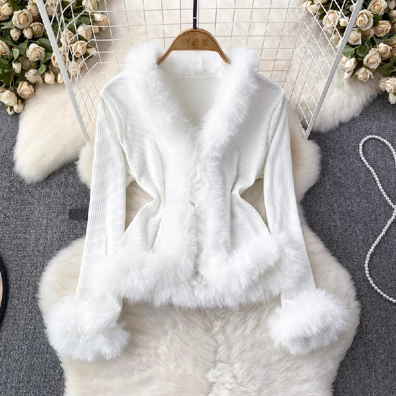 V-neck bell sleeves sweater women's casual jacket top S4218 Fitted Jacket Loose Jacket Oversized Jacket V-neck bell sleeves sweater women's casual jacket top S4218 Fitted Jacket Loose Jacket Oversized Jacket