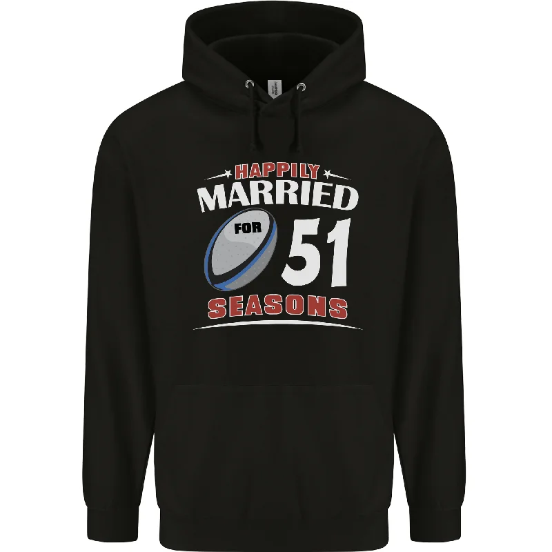 51 Year Wedding Anniversary 51st Rugby Mens 80% Cotton Hoodie Hoodie Crop Top Short Trendy 51 Year Wedding Anniversary 51st Rugby Mens 80% Cotton Hoodie Hoodie Crop Top Short Trendy