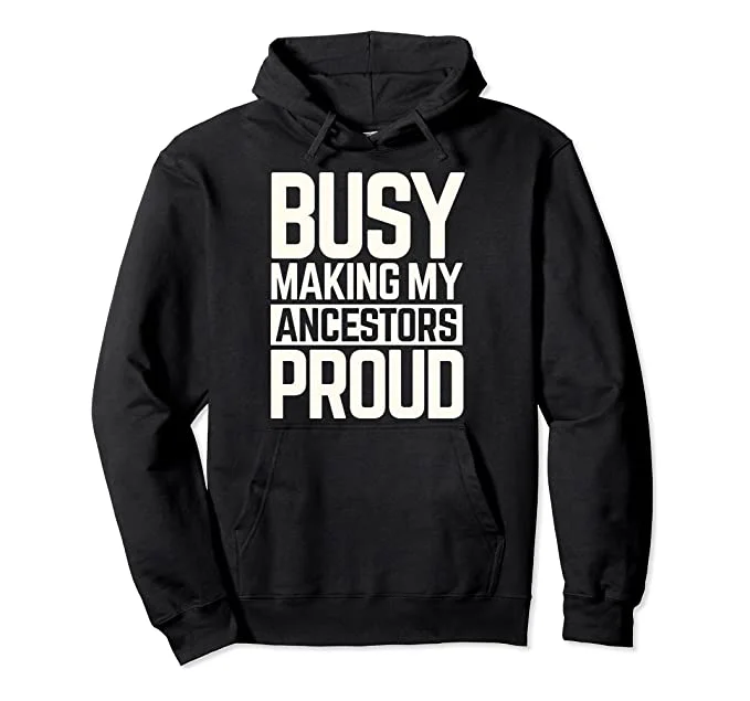Ancestors Pride Hoodie Hoodie with Raglan Sleeves Sporty Comfortable