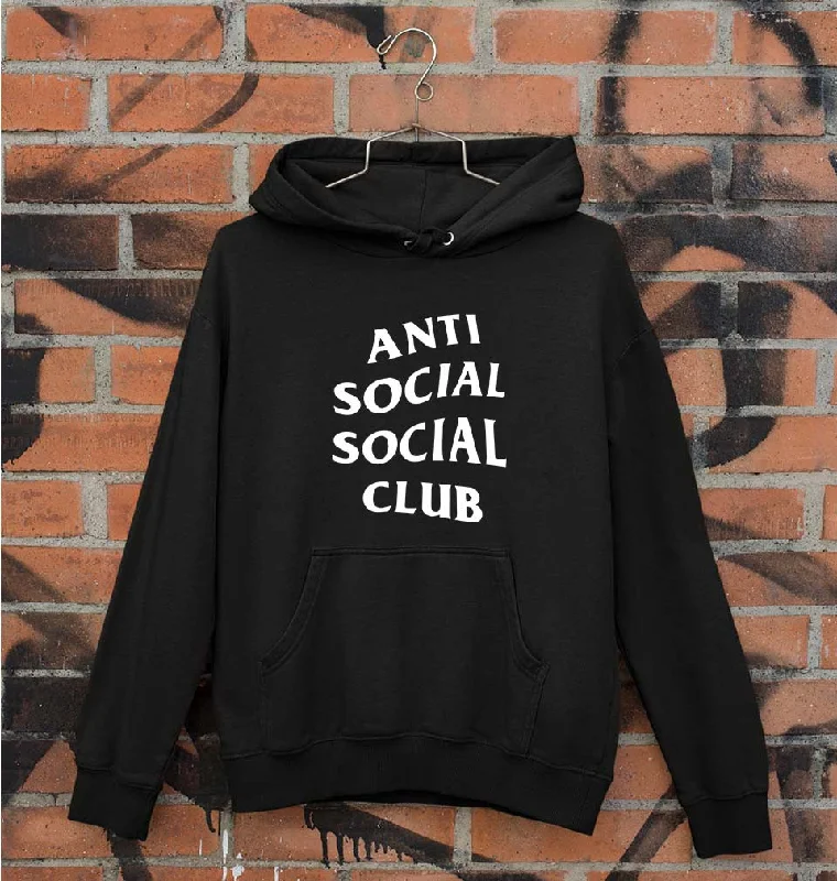 Anti Social Social Club Unisex Hoodie for Men/Women Hoodie with Hem Frayed Vintage Worn Anti Social Social Club Unisex Hoodie for Men/Women Hoodie with Hem Frayed Vintage Worn