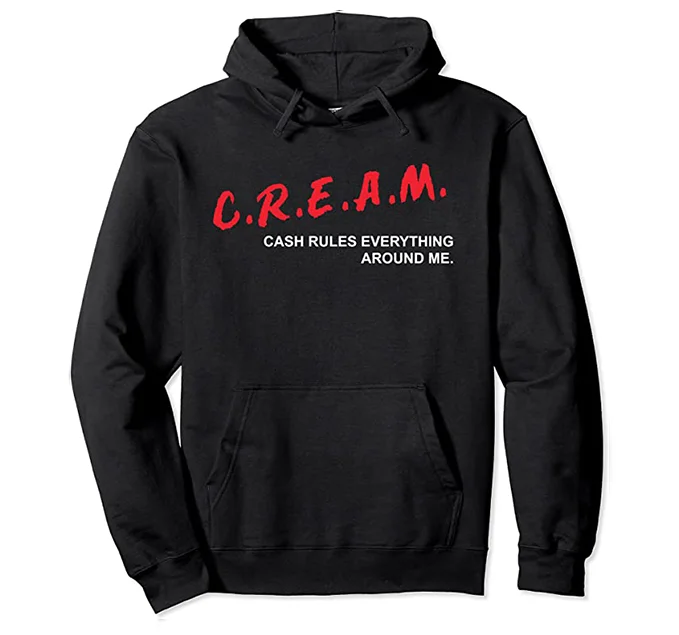 C.R.E.A.M. Hoodie Hoodie with Earth Tones Natural Calm