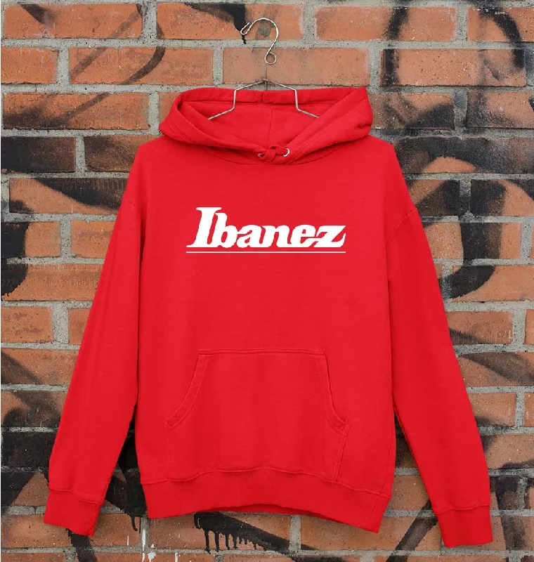 Ibanez Guitar Unisex Hoodie for Men/Women Hoodie with Set-In Sleeves Structured Classic