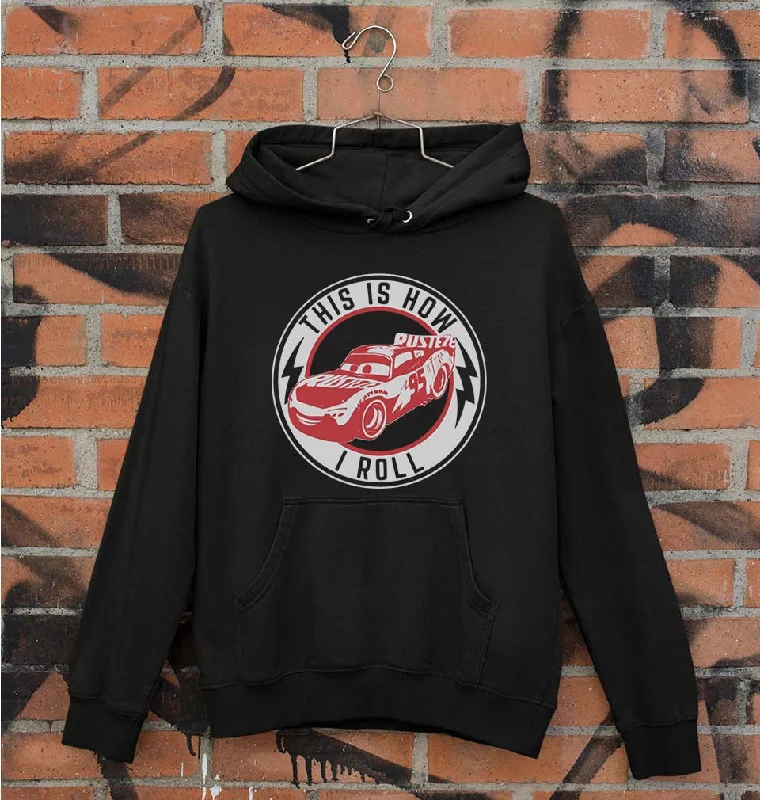 Lightning McQueen Unisex Hoodie for Men/Women Hoodie with Ribbed Neckline Snug Warm