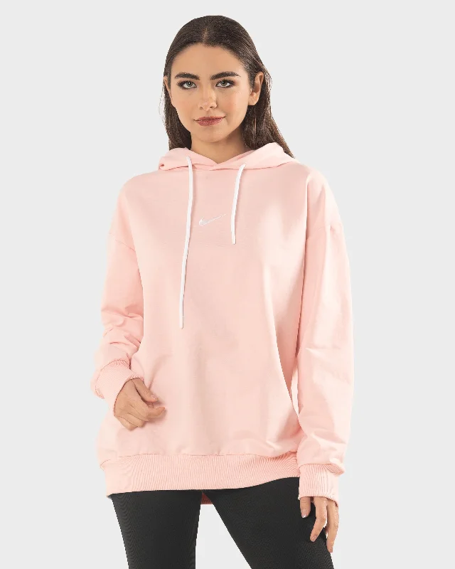 NIKE HOODED SWEATSHIRT Hoodie with Mesh Breathable Sporty