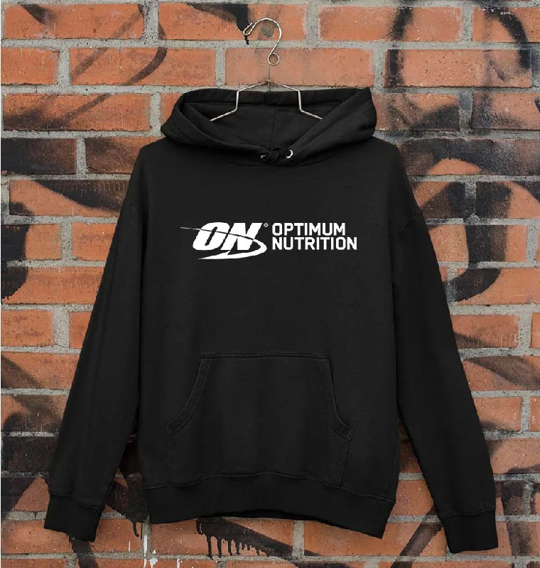 optimum nutrition (ON) Unisex Hoodie for Men/Women Hoodie with Hem Elastic Stretchable Comfortable optimum nutrition (ON) Unisex Hoodie for Men/Women Hoodie with Hem Elastic Stretchable Comfortable