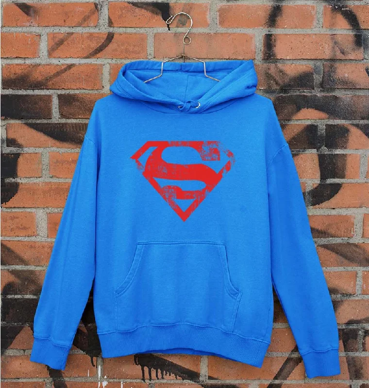 Superman Superhero Unisex Hoodie for Men/Women Hoodie with Zipper Versatile Modern