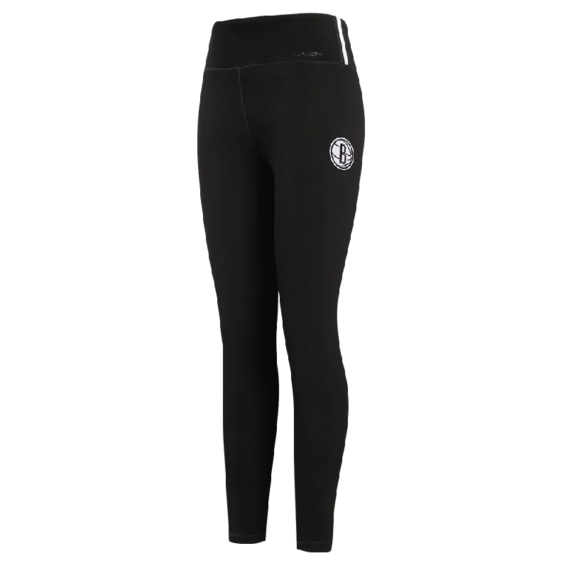 NBA BROOKLYN NETS RETRO CLASSIC WOMEN'S JERSEY LEGGING (BLACK) Fashionable Quick-Dry Yoga Pants NBA BROOKLYN NETS RETRO CLASSIC WOMEN'S JERSEY LEGGING (BLACK) Fashionable Quick-Dry Yoga Pants