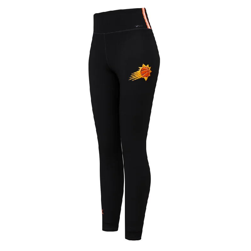 NBA PHOENIX SUNS CLASSIC WOMEN'S LUX LEGGING (BLACK) Comfortable Plus Size Leggings