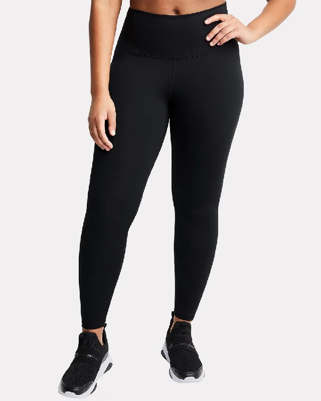 Champion Women's Sport Soft Touch Leggings Trendy Leather-Look Workout Leggings