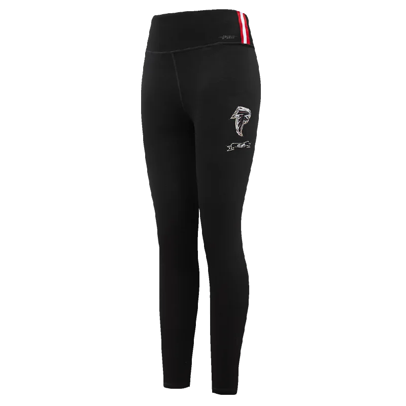NFL ATLANTA FALCONS PRO PREP HW JERSEY LEGGING (BLACK) Trendy Activewear Leggings