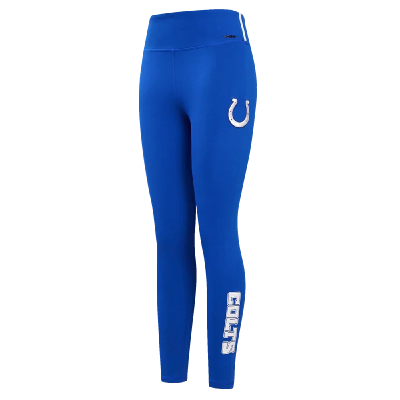 NFL INDIANAPOLIS COLTS CLASSIC WOMEN'S JERSEY LEGGING (ROYAL BLUE) Trendy Sweat-Wicking Workout Leggings NFL INDIANAPOLIS COLTS CLASSIC WOMEN'S JERSEY LEGGING (ROYAL BLUE) Trendy Sweat-Wicking Workout Leggings