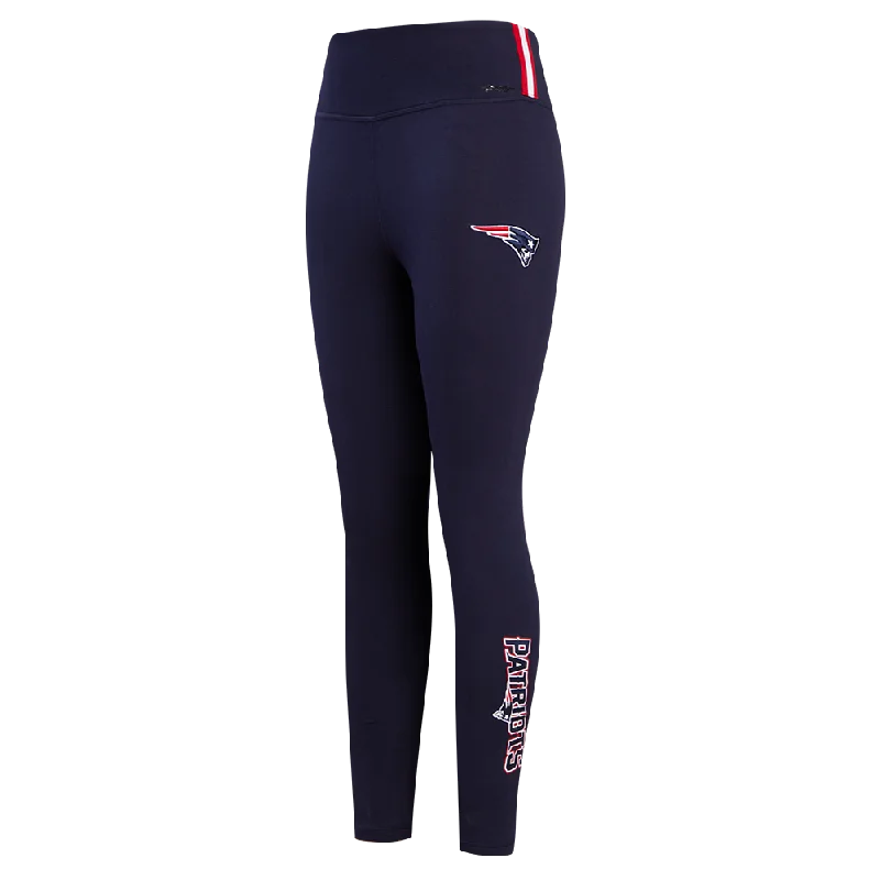 NFL NEW ENGLAND PATRIOTS CLASSIC WOMEN'S JERSEY LEGGING (MIDNIGHT NAVY) Fashionable Solid Color Tights NFL NEW ENGLAND PATRIOTS CLASSIC WOMEN'S JERSEY LEGGING (MIDNIGHT NAVY) Fashionable Solid Color Tights